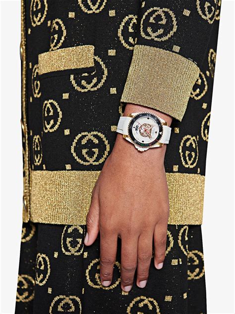 orologio gucci gomma|FARFETCH .